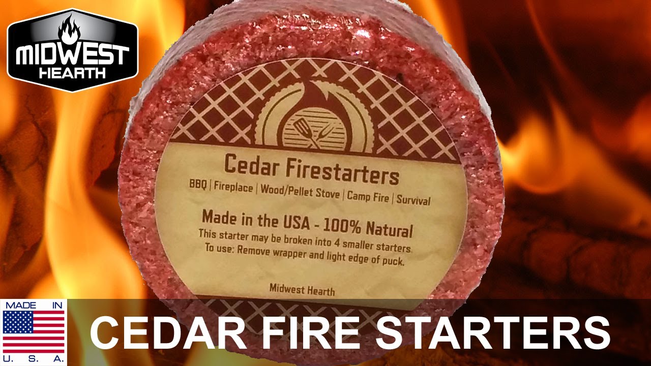 Cedar Fire Starters – Midwest Hearth