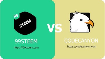 99steem VS codecanyon Review - Marketplace Comparison