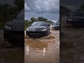 Lamborghini Urus SUVs Conquer a Flooded Road in a Massive Storm!
