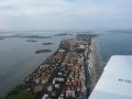 Atterraggio al Lido di Venezia - Landing on Venice Lido Airport