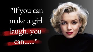 MARYLIN MONROE'S QUOTES YOU NEED TO KNOW BEFORE 40 | INSPIRATIONAL MARILYN MONROE QUOTES #quotes screenshot 4