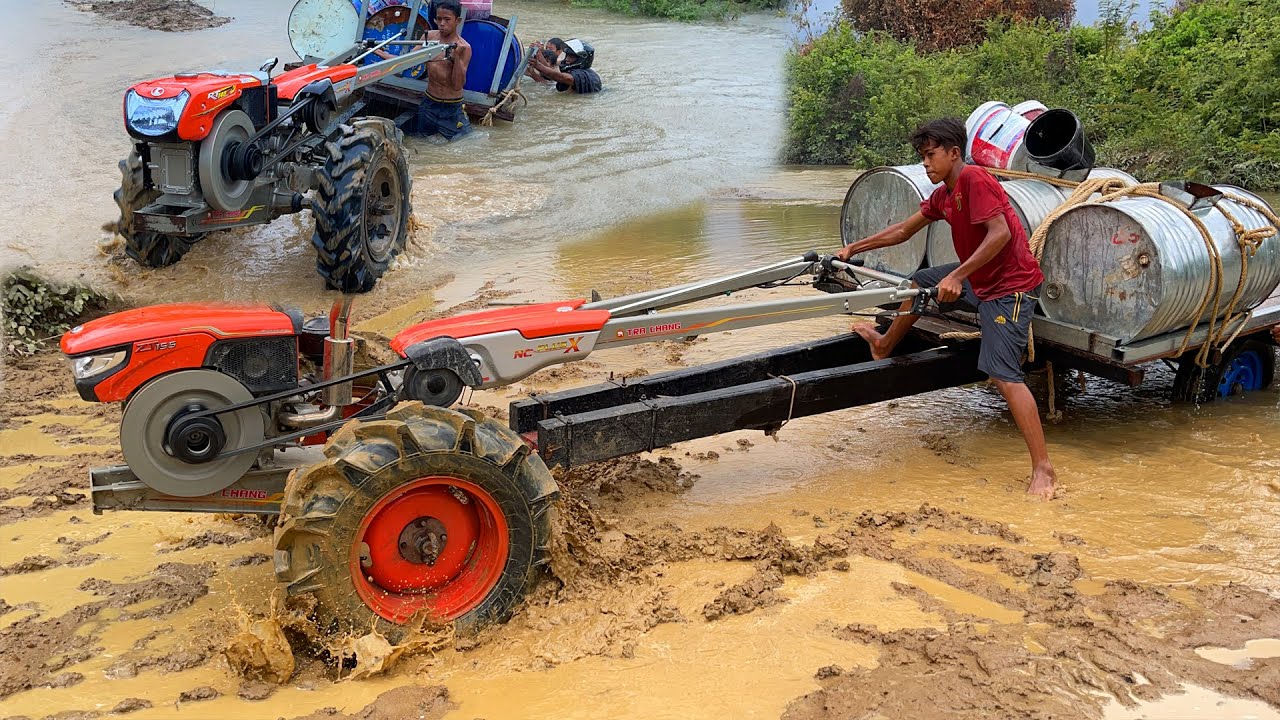 vlog91Carry three buckets of water stuck together YouTube