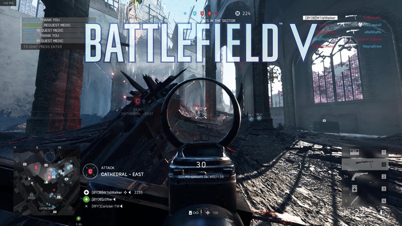 [15 KILL STREAK] How to defend the church in Devastation