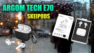 Argom Tech Skeipods E70 True Wireless Stereo Bt Auriculares