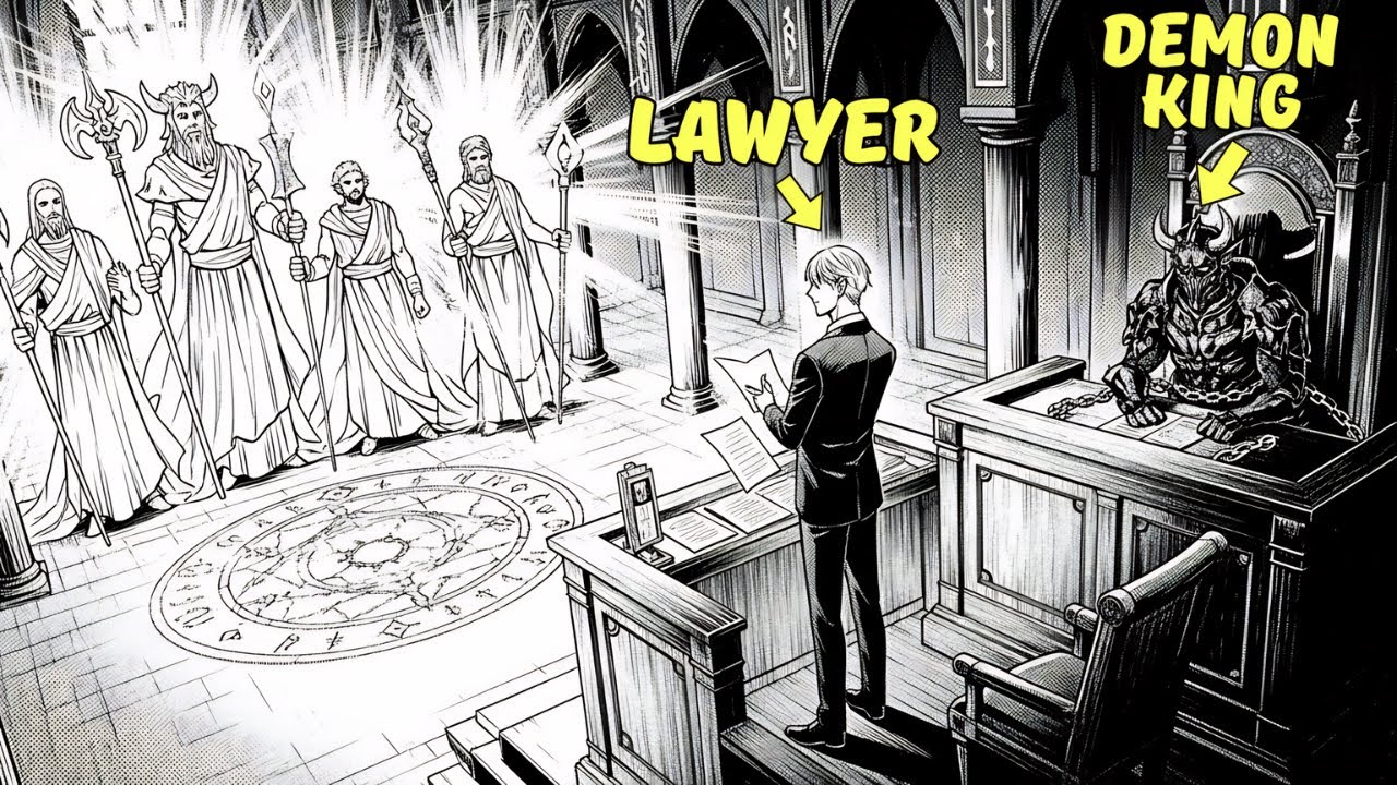 The GENIUS LAWYER Was ISEKAI’D… Now He DEFENDS The DEMON KING Against GODS Themselves! – Manga Recap