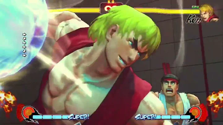 Street Fighter 4 - Ken's Ultra Glitch(Full Ver.)