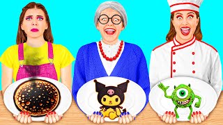 Me vs Grandma Cooking Challenge | Crazy Food Situations by TeenTeam Challenge