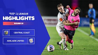 Central Coast Mariners v Adelaide United - Highlights | Isuzu UTE A-League 2023-24 | Round 25