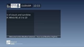 Durham Weather Forecast 10/2/2025 Archive Post