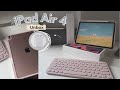 Unbox iPad Air 4 ขนาด 10.9"  + apple pencil 🦋 + airpods (back to school)