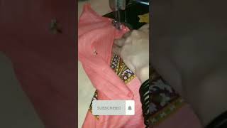 shortvideoviral   how to attach lace with round neck easy style ?