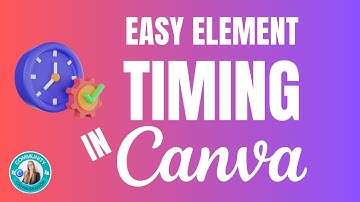 Element timing in CANVA #canva #createoncanva #canvassador