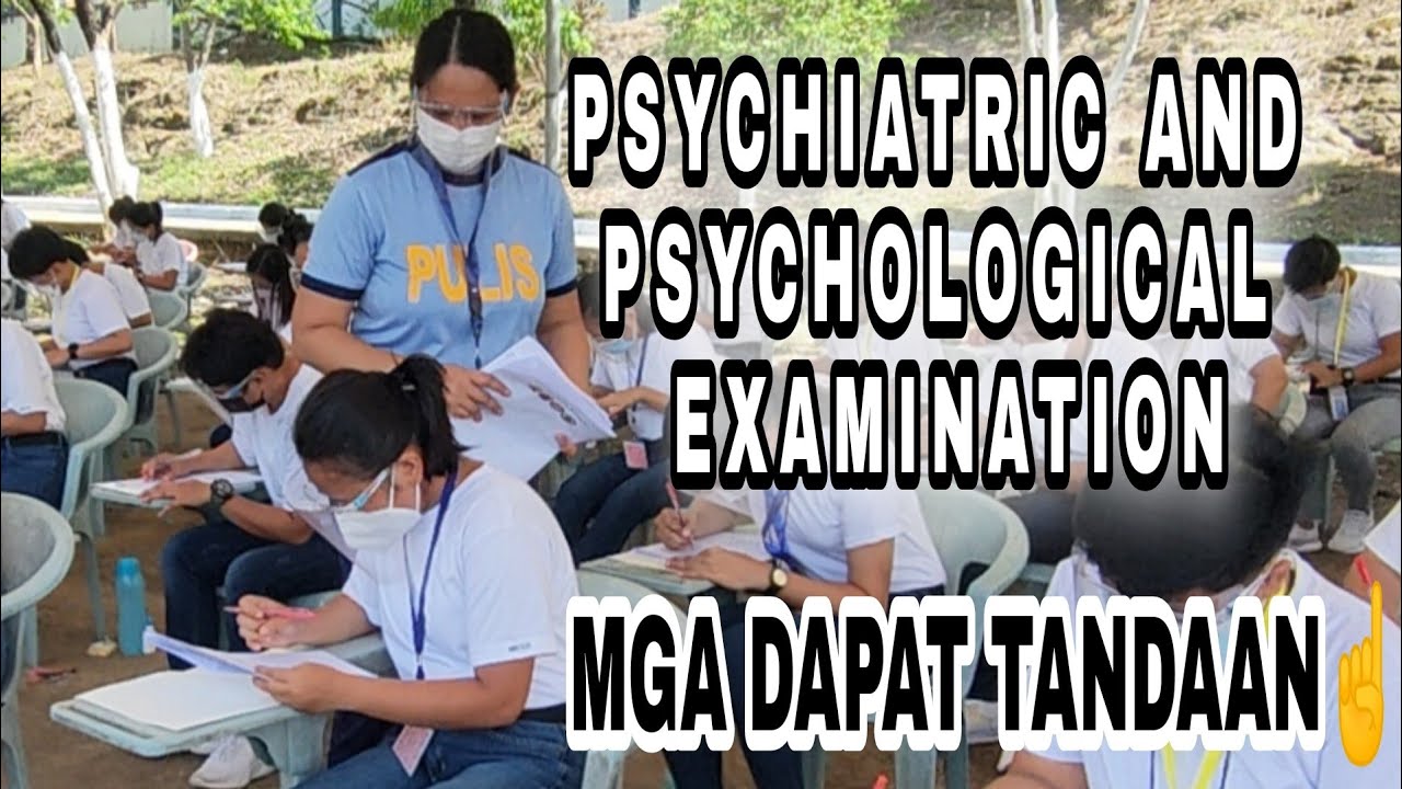PNP RECRUITMENT PSYCHIATRIC AND PSYCHOLOGICAL EXAMINATION YouTube