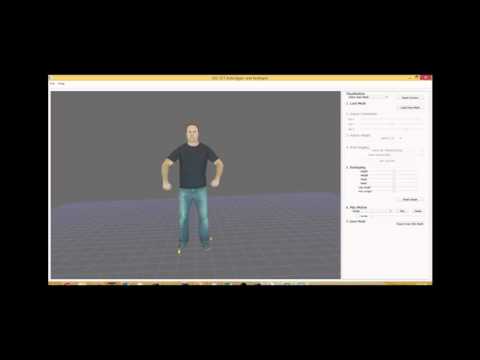 Autorigger and Reshaper for 3D Human Body Scans