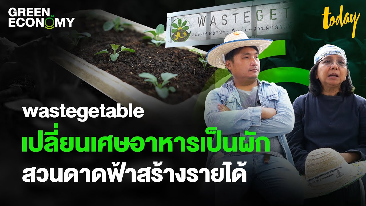wastegetable เปลี่ยนเศษอาหารเป็นผัก สวนดาดฟ้าสร้างรายได้ | workpointTODAY