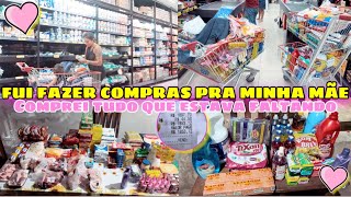 COMPRAS DO MÊS PARA CASA DA MINHA MÃE|| MÊS DE MAIO+ VALOR TOTAL!