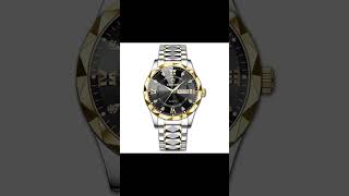 Skmei Mens Waterproof Sports Quartz Watch Stainless Steel & Fluorescent Display Stylish,