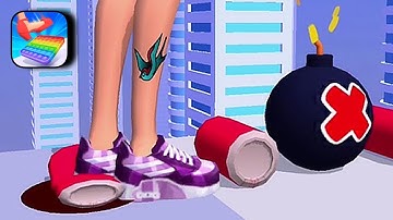 Tippy Toe 3D 👸👠🌈 BIG UPDATE!! All Levels Gameplay Android,iOS #4