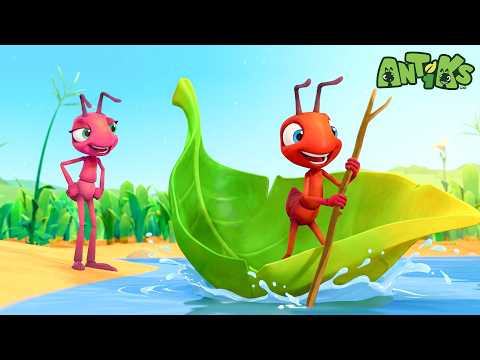 Petualangan Perahu Joey & Boo! | ANTIKS Indonesia | Kartun Anak