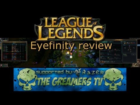 League Of Legends Triple Monitor Review 5040x1050 Greek With English Captions