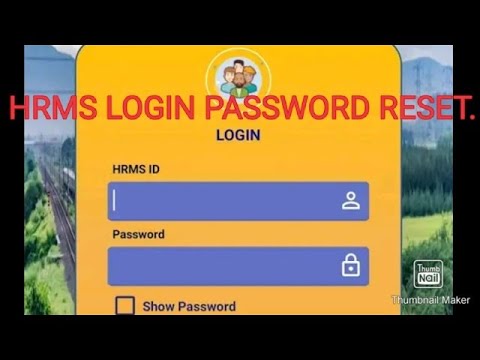 How to login HRMS first time
