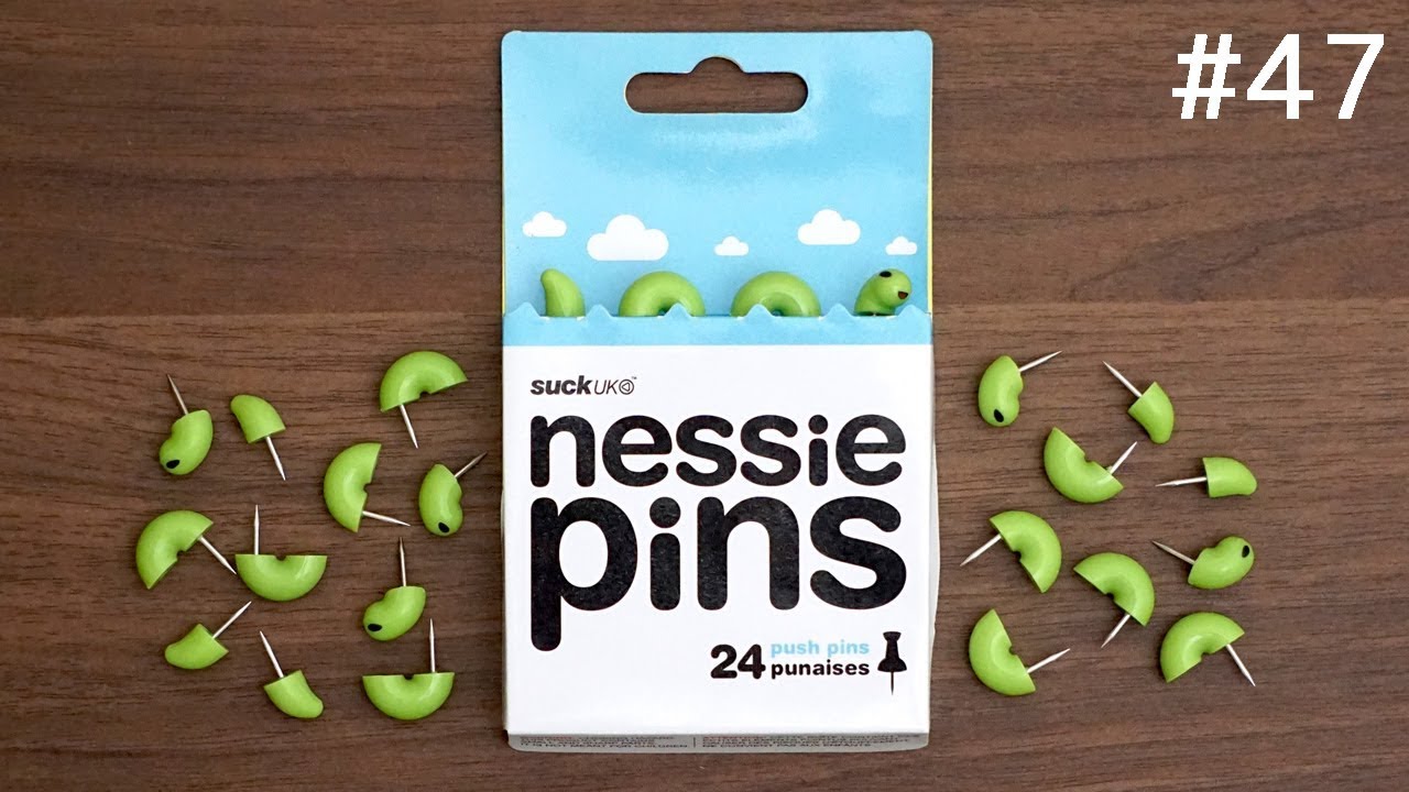 ネッシープッシュピンがかわいい Nessie Push Pin By Duncan Shotton Youtube ネッシープッシュピンがかわいい Nessie Push Pin By Duncan Shotton Youtube