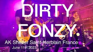 DIRTY FONZY Live Full Concert 4K @ AK Shelter Saint Herblain France June 11th 2023