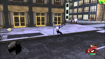 spiderman web of shadows floating bug