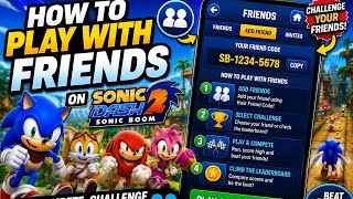 How to Play with Friends on Sonic Dash 2: Sonic Boom screenshot 2