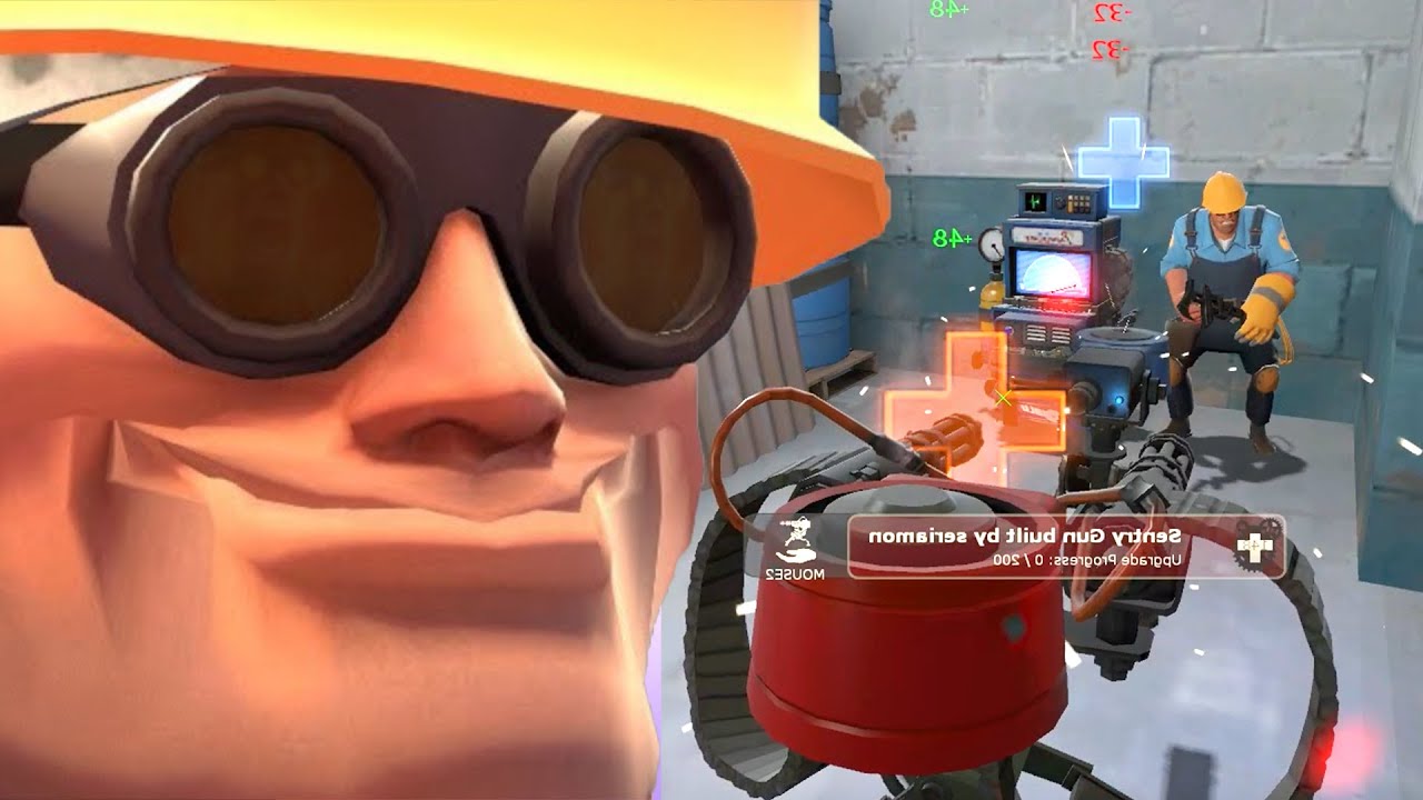 TF2 - He Built His Sentry Next to Mine - YouTube
