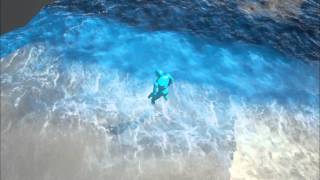 UE4 Water/Ocean Material Beta Take 05
Tweaked the shoreline distance blend a bit more following some feedback.
Added some Fresnel Lighting to the emissive slot for this following some feedback.
Also changed how the water normals look close up, so it blends in a clearer normal in the area/water surrounding the player. UE4 Water/Ocean Material Beta Take 05