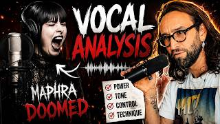 VOCAL COACH Reacts to MAPHRA's "DOOMED" | This Voice Gave Me CHILLS