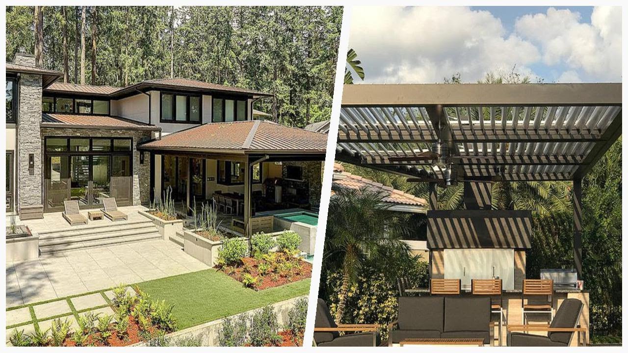 75 Contemporary Patio Kitchen Design Ideas You'll Love ⭐ YouTube