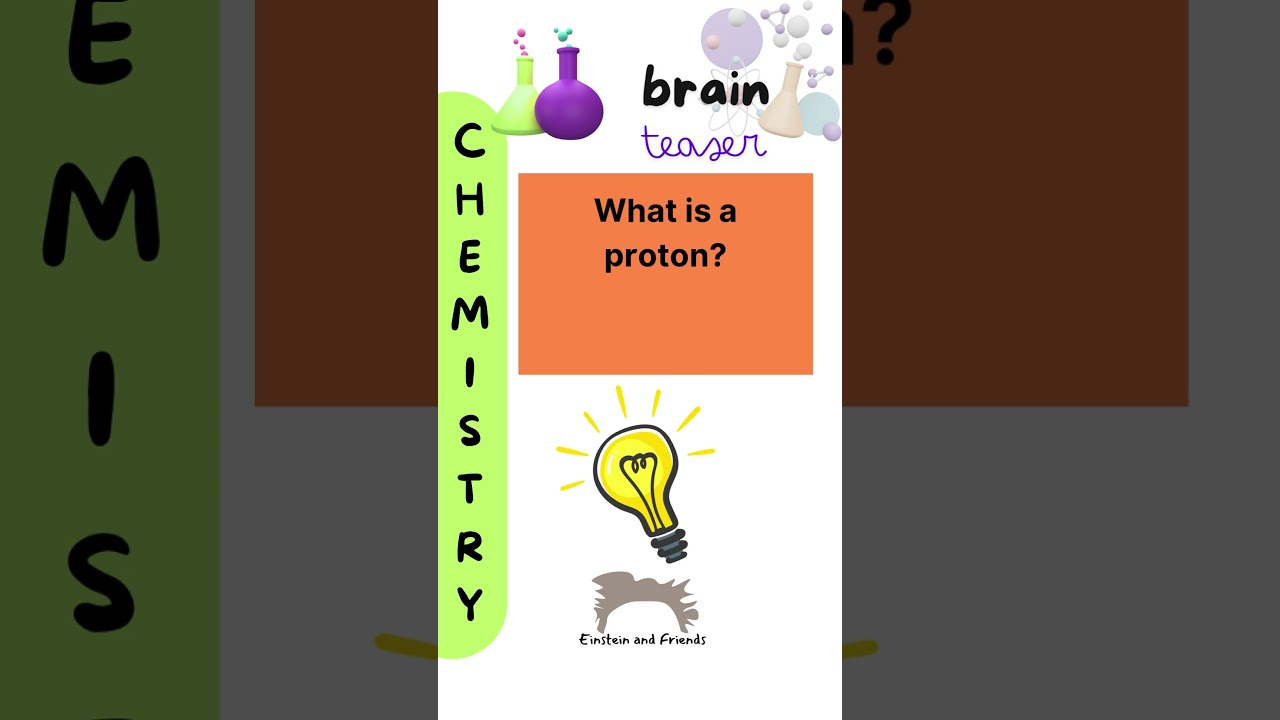 ๐ฌ What Is a Proton? | Chemistry Quiz with Einstein & Friends #ChemistryForKids #STEMlearning