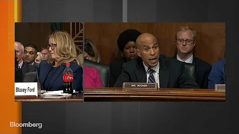 Ford Tears Up as Sen. Booker Calls Her Heroic