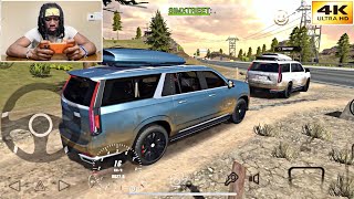 Cadillac Escalade ESV OFFROAD Convoy - Car Parking Multiplayer Gameplay screenshot 4