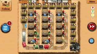 Train Station Maze Puzzle Game | Rail Maze 2 | Android Gameplay #375 screenshot 1