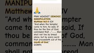 Week 22. Pray Agst Demonic Manipulations. #demonicmanipulations #inJesusName #viralvideo #fyp