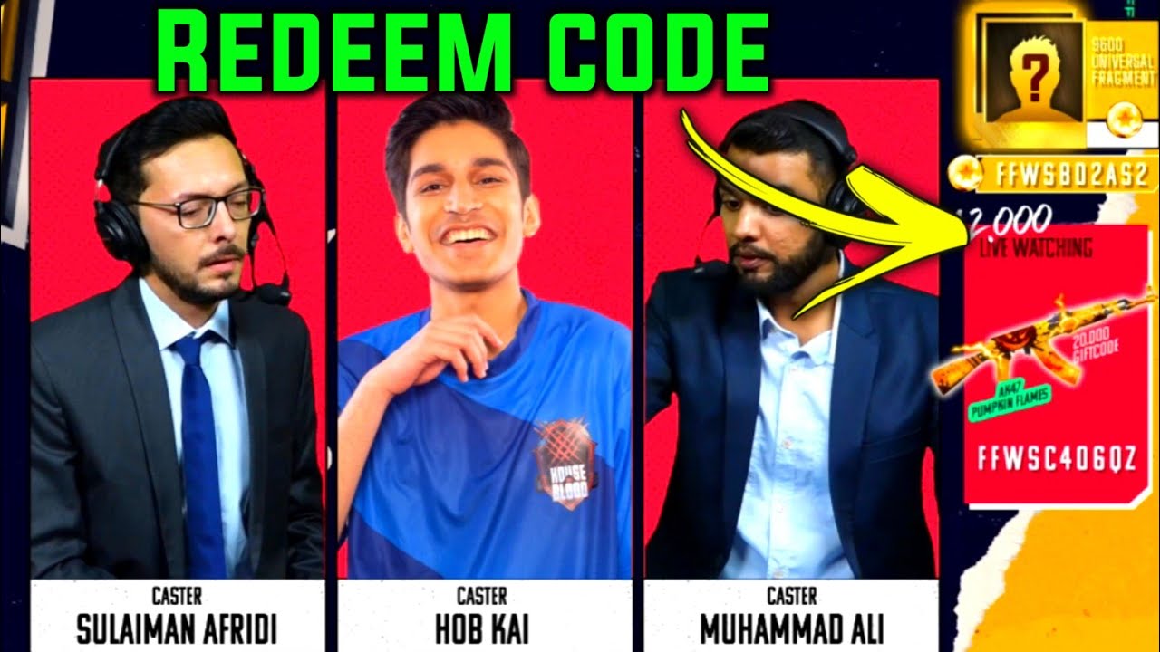 FFWS 2021 Redeem Code | FFWS 2021 FREE REWARDS | FREE FIRE NEW REDEEM CODE TODAY | FFWS PLAY-INS