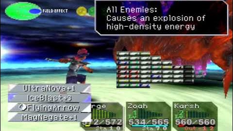 Chrono Cross Final Boss *BAD ENDING* part 2