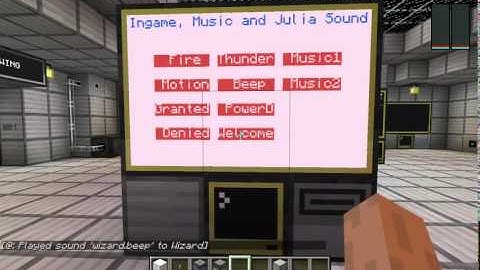 Minecraft - ComputerCraft Talking Computer and Custom Sounds