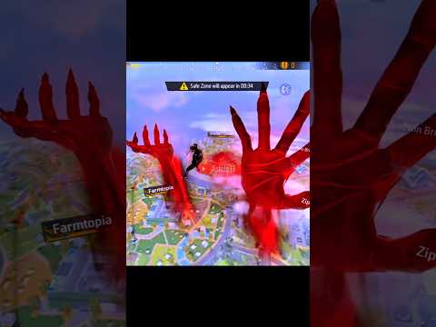 FREE FIRE NEW HALLOWEEN SKYDIVE ANIMATION ๐ฑ | UNSEEN CLAWS CONFIRMED EVENT #shorts #freefire