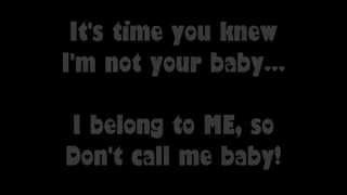 Video voorbeeld van "Madison Avenue - Don't Call Me Baby - Lyrics"