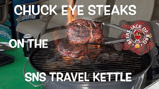 ChefsTemp ProTemp Plus Mini! Chuck Eye Steaks!