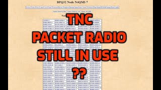PACKET RADIO TNC - Still in use ??