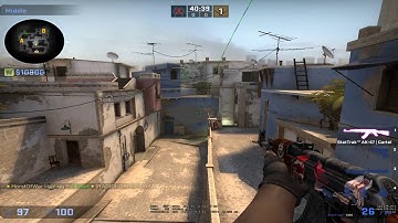 Mirage fast and easy T-Spawn to window smoke 128 and 64 Tick