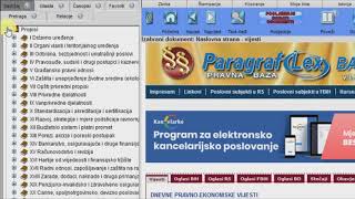 Paragraf Lex Ba - Pravna Baza Bosne I Hercegovine