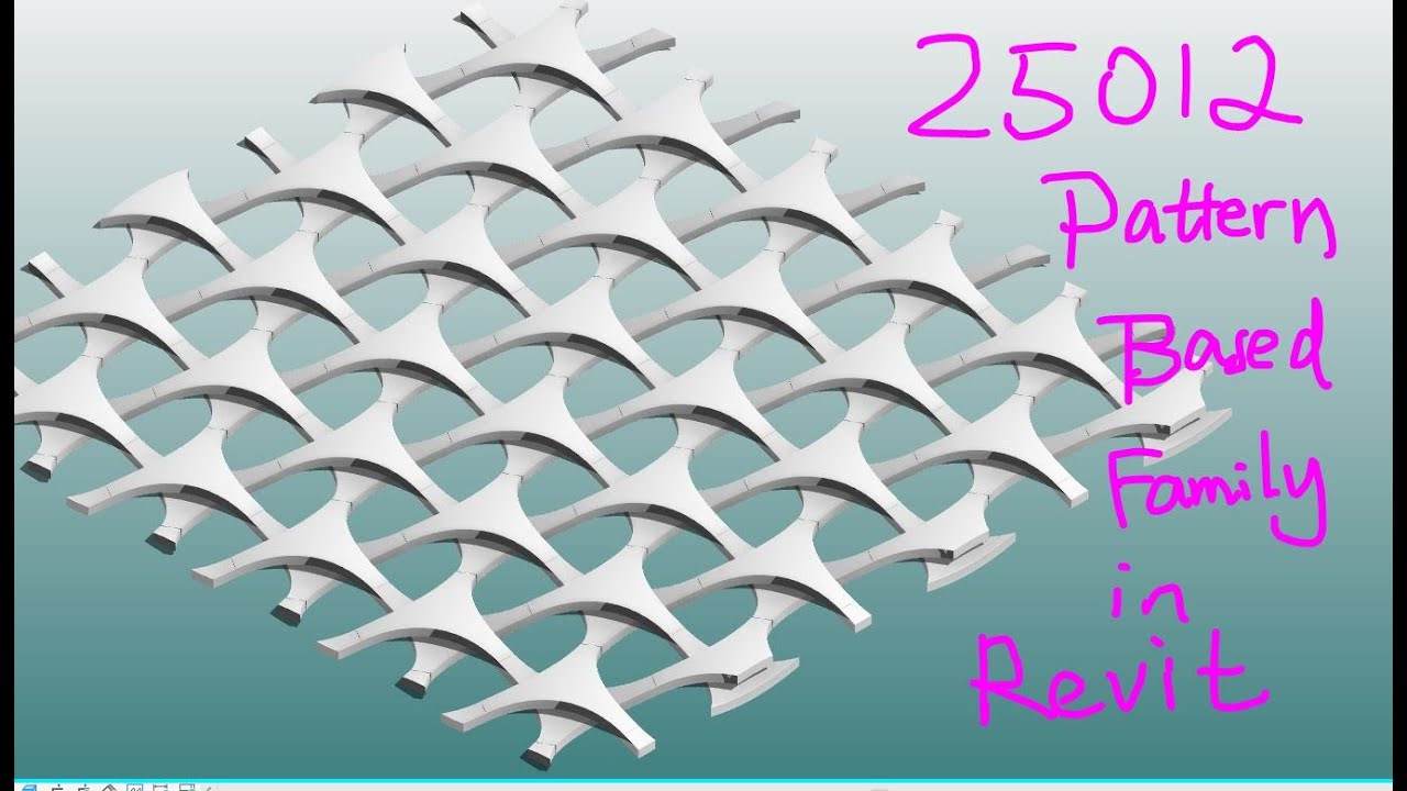 25012 - Pattern Based Family Exercise in Revit - YouTube
