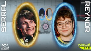 Serral and Reynor play Portal 2! - Let Big Brains Play | Episode 13