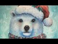 How to Paint a Christmas Polar Bear Acrylic Painting LIVE Tutorial